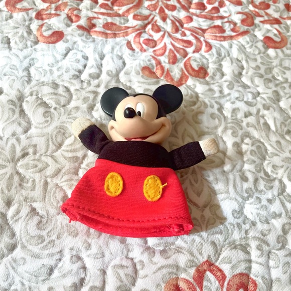 Disney | Toys | Vintage Mickey Mouse Finger Puppet | Poshmark